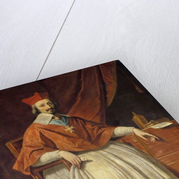 Portrait of the Cardinal Richelieu by Philippe de Champaigne