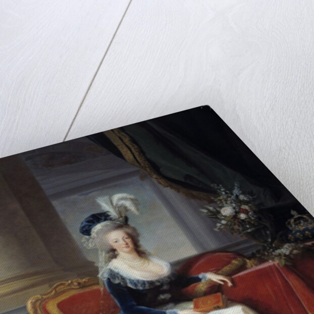 Portrait of Marie Antoinette, Queen of France by Elisabeth Vigee-Lebrun
