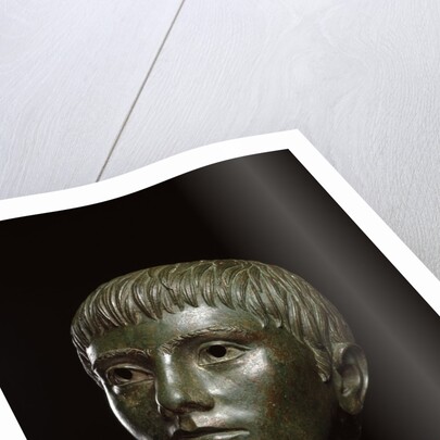 Etruscan head of a young man by Anonymous