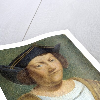 Portrait of the navigator Christopher Columbus by Anonymous