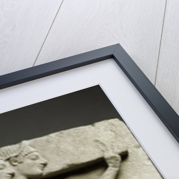 Ancient Greek metope with chorus of young girls by Anonymous