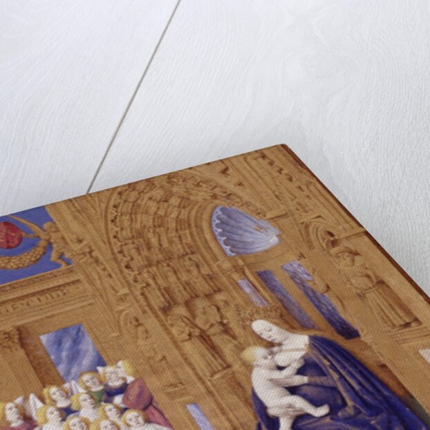 The Virgin and the Child by Jean Fouquet