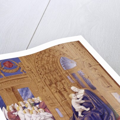 The Virgin and the Child by Jean Fouquet