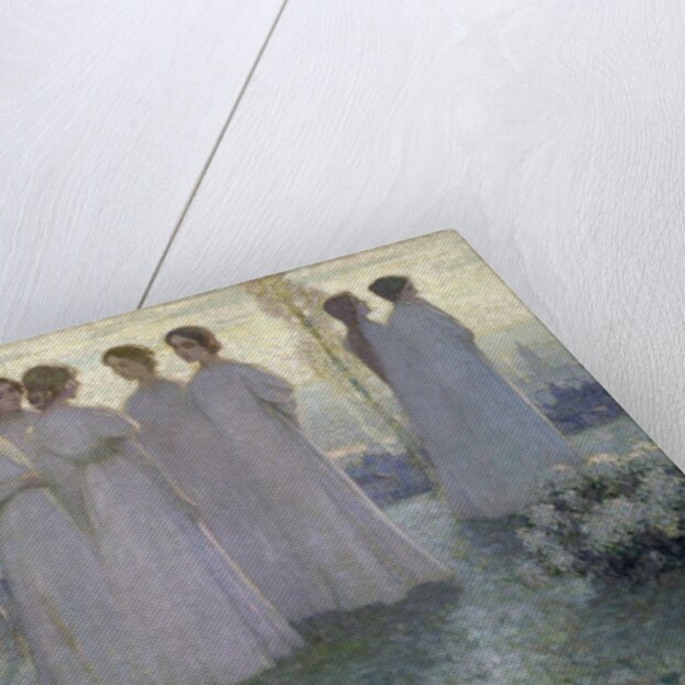 Sunday by Henri Eugene Le Sidaner