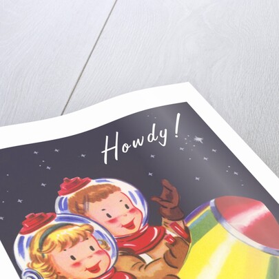 Howdy from Kids in Outer Space by Anonymous