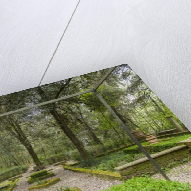 Bosco della Ragnaia, garden created by Sheppard Craige