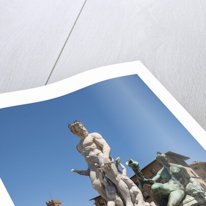 Piazza Signoria, Nettuno Fountain by Bartolomeo Ammannati