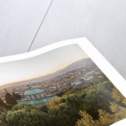 View of Boboli Garden and Kafehaus from Forte Belvedere, by Anonymous