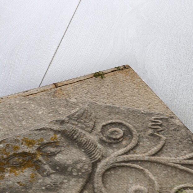 The archaeological ruins around Santissima Trinita church by Anonymous