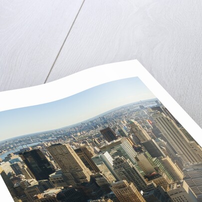 View of Manhattan from Rockefeller Center by Anonymous