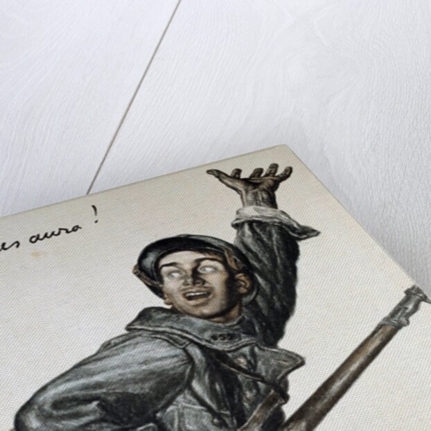 On les Aura! War Bond Poster by Jules Abel Faivre