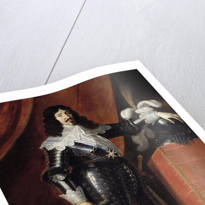 Portrait of Louis XIII, French School by Anonymous
