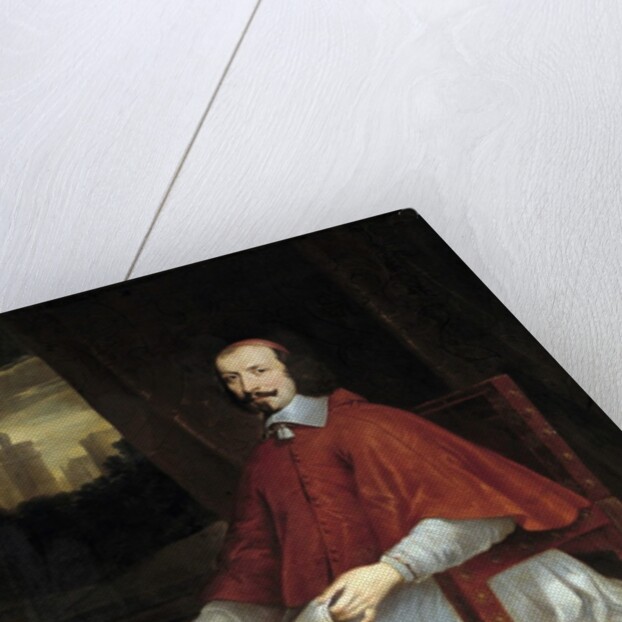 Portrait of the Cardinal Jules Mazarin by Philippe de Champaigne