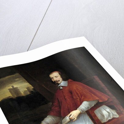 Portrait of the Cardinal Jules Mazarin by Philippe de Champaigne