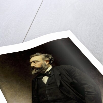 Portrait of Leon Gambetta by Leon Joseph Bonnat