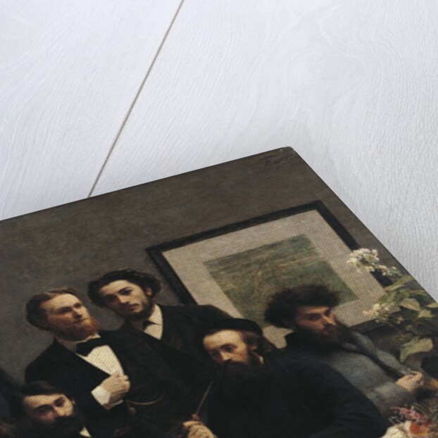 A Corner of the Table by Ignace Henri Fantin-Latour