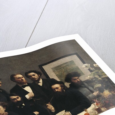 A Corner of the Table by Ignace Henri Fantin-Latour