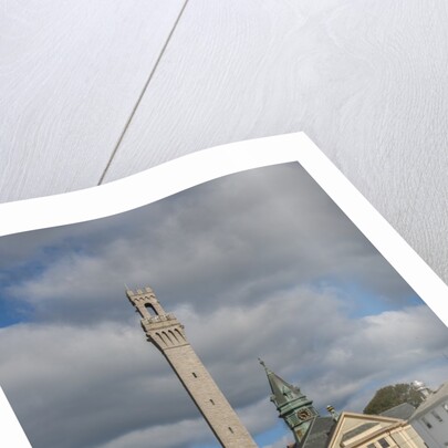 The seaside with Pilgrim Tower by Anonymous