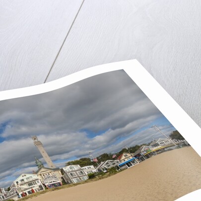 The seaside with Pilgrim Tower by Anonymous