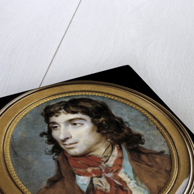 Portrait of Camille Desmoulins by Francois Dumont