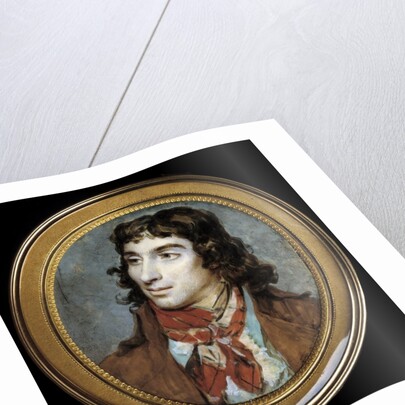 Portrait of Camille Desmoulins by Francois Dumont