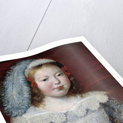 Portrait of the Dauphin, the future Louis XIV by Claude Deruet