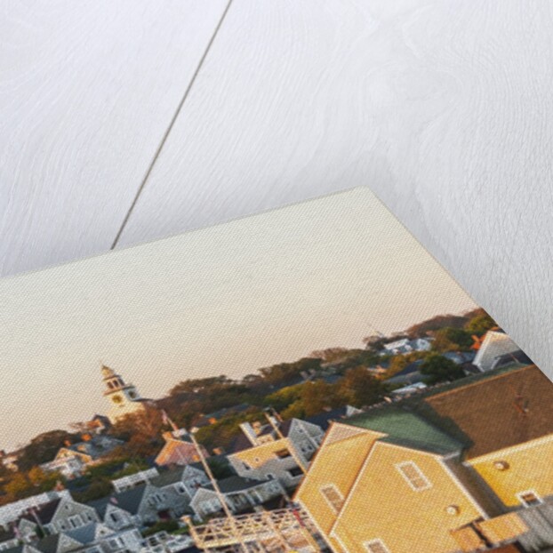 View of Nantucket village by Anonymous