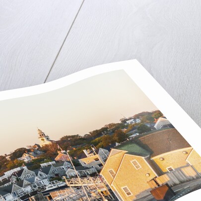 View of Nantucket village by Anonymous