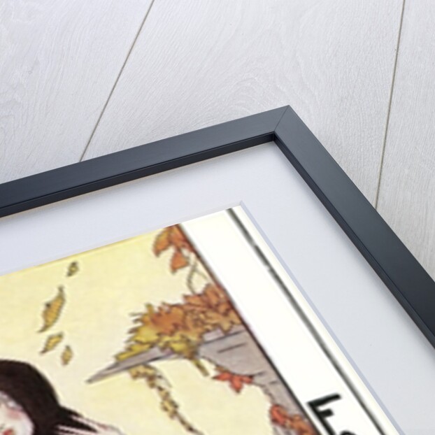 October Falling Leaves by Anonymous