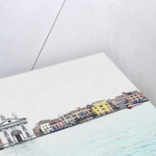 Dorsoduro from The giudecca island. by Anonymous