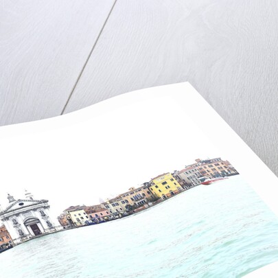 Dorsoduro from The giudecca island. by Anonymous