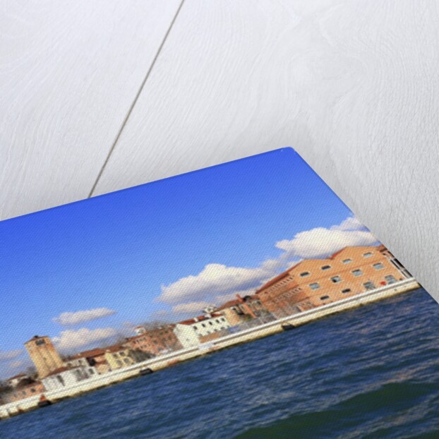 Zattere Canal on the way to the seaport. by Anonymous