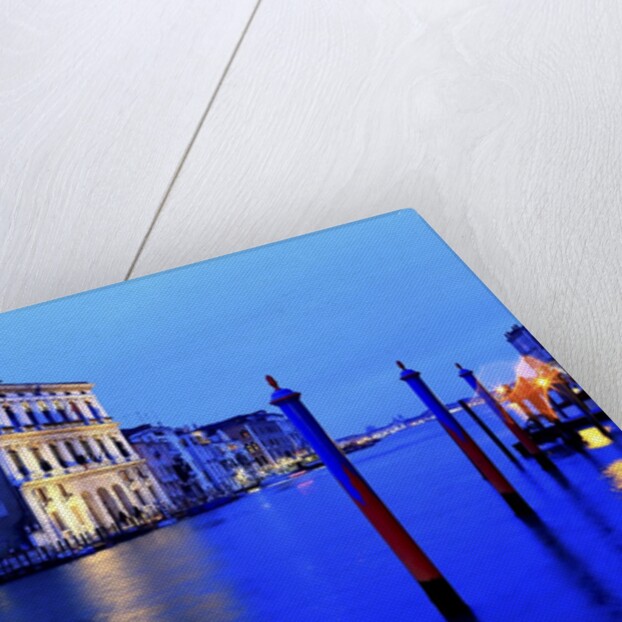 Canal Grande, view near the Accademia bridge. by Anonymous
