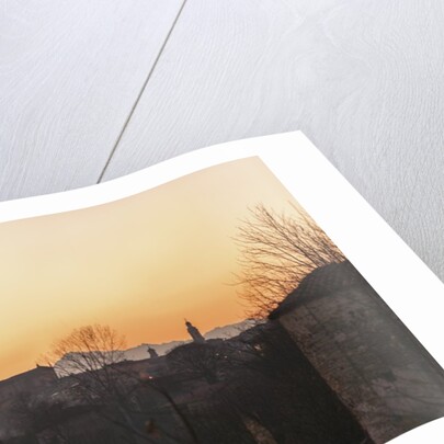 View of the village by Anonymous