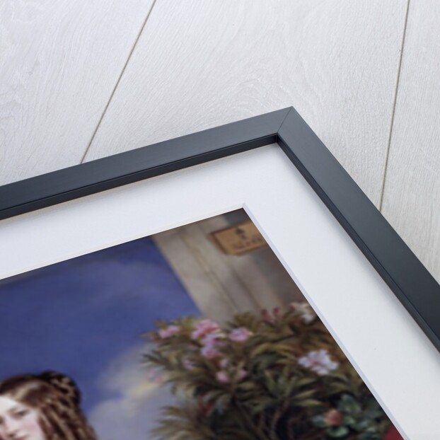 Portrait of the Duchess of Nemours by M.P. Julien Laurent