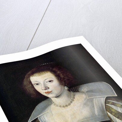 Portrait of a woman attributed to Etienne Dumonstier by Anonymous