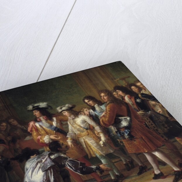 Duke of Anjou proclaimed King Felipe V of Spain by Francois Gerard