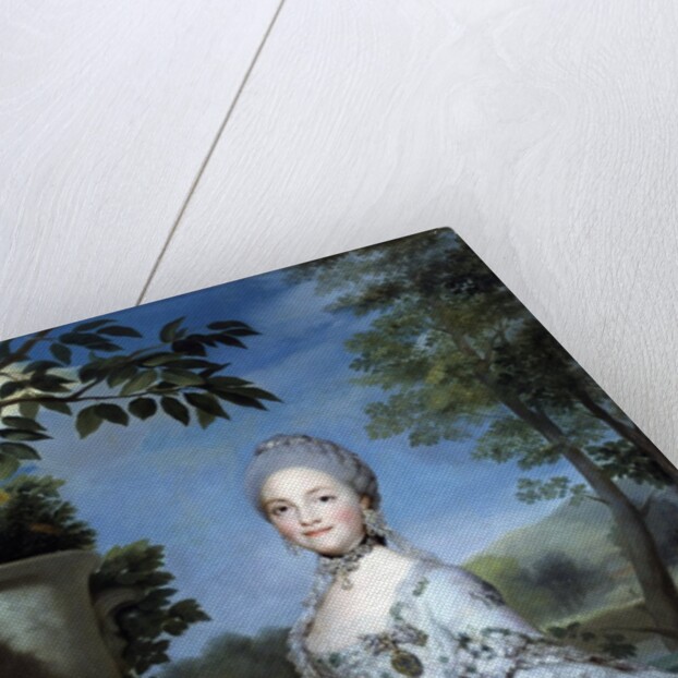 Portrait of Marie Louise of Parma, Princess of Asturias by Anton Raphael Mengs