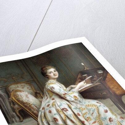 Portrait of the Marquise Dubois Mouchet by Alexis Axilette