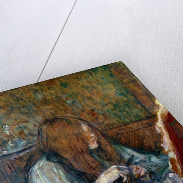 Madame Poupoule at Her Toilette by Henri de Toulouse-Lautrec