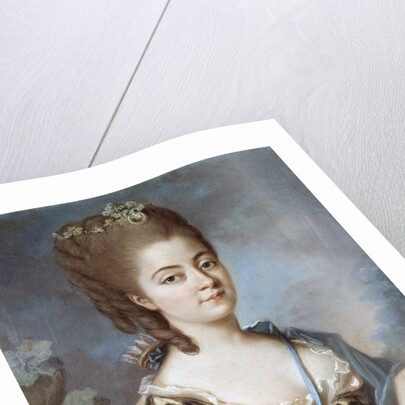 Portrait of Marie Aurore de Saxe, grandmother of the writer Georges Sand by Anonymous