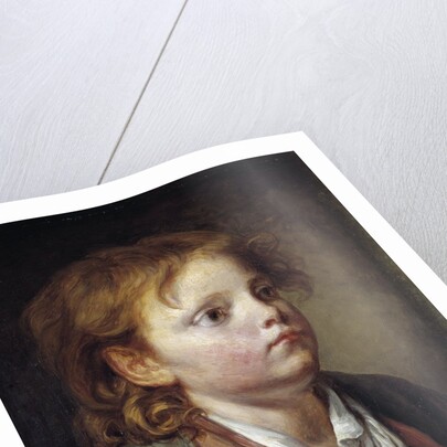 Portrait of a young boy by Jean-Baptiste Greuze