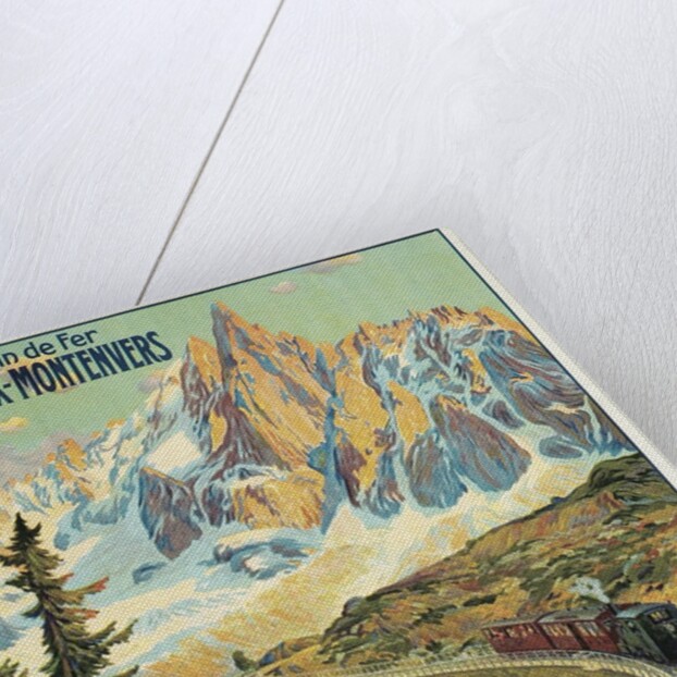 Vintage Travel Poster for Chamonix, France by Anonymous