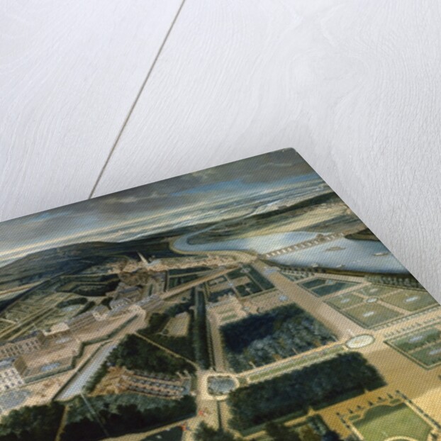 View of the castle and garden of Saint Cloud by Etienne Allegrain