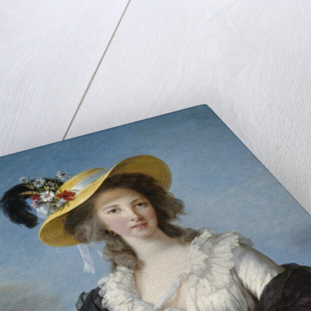 Portrait of the Duchess of Polignac by Elisabeth Vigee-Lebrun
