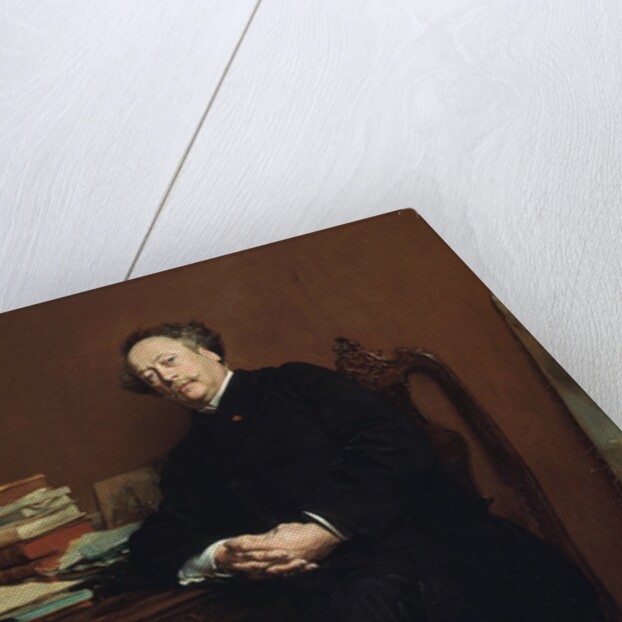 Portrait of Alexandre Dumas Fils by Jean-Louis-Ernest Meissonier