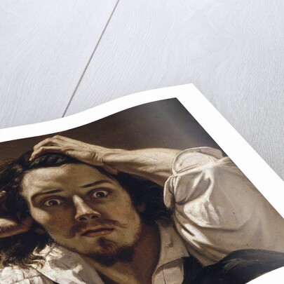 The Desperate Man (Self-portrait) by Gustave Courbet