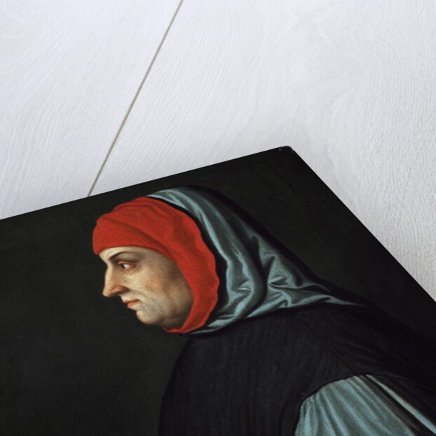 Portrait of Italian poet Petrarch by Anonymous