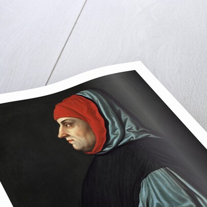 Portrait of Italian poet Petrarch by Anonymous