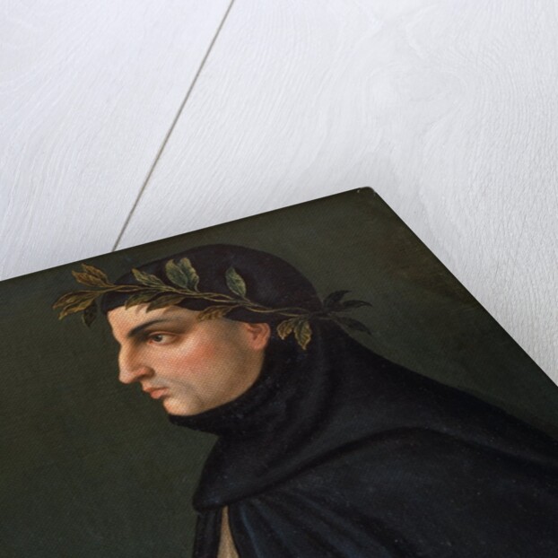 Portrait of Italian poet Giovanni Boccaccio by Anonymous